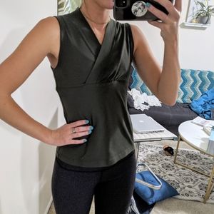 Prana V Neck Athletic yoga Tank Top